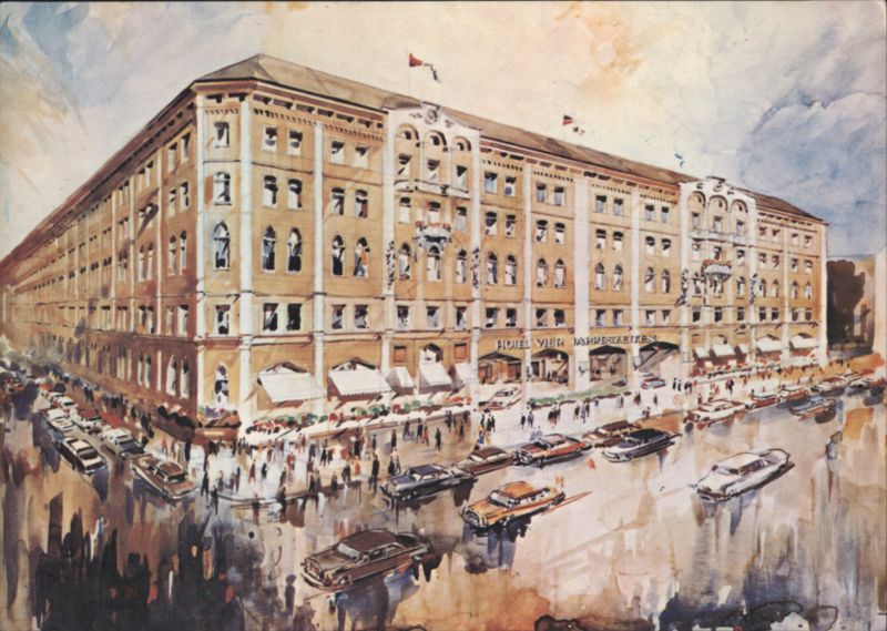 Hotel Vier Jahreszeiten München, Maximilianstrasse Germany