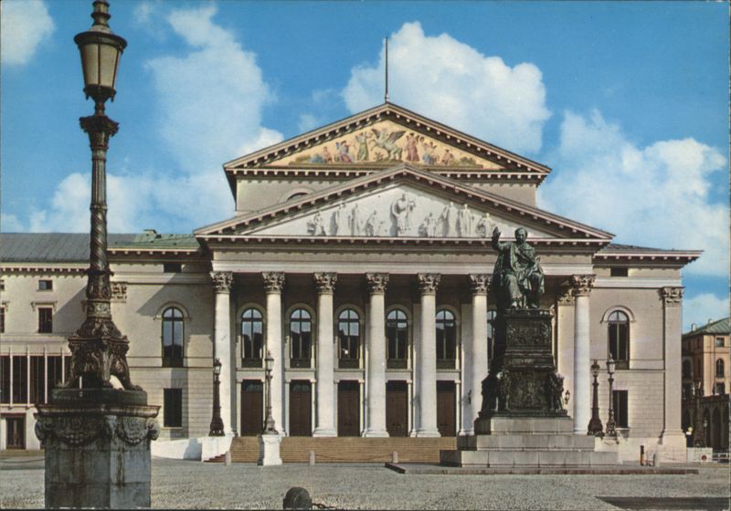 National & Residence Theatre, Bavarian State Opera, Munich Germany