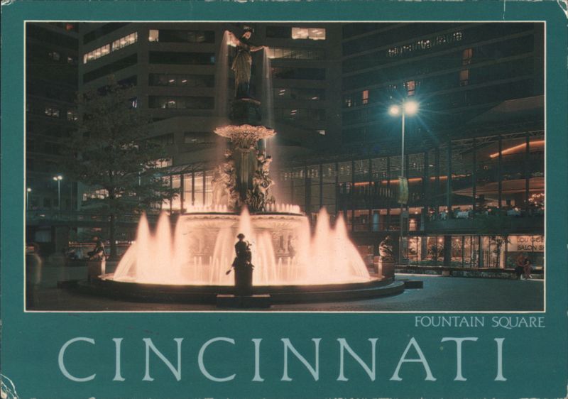 Fountain Square, Tyler-Davidson Fountain Cincinnati Ohio