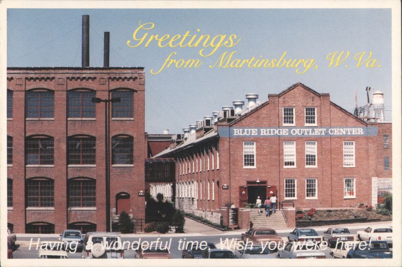 Blue Ridge Outlet Center, Crawford Woolen Mills Complex Martinsburg West Virginia
