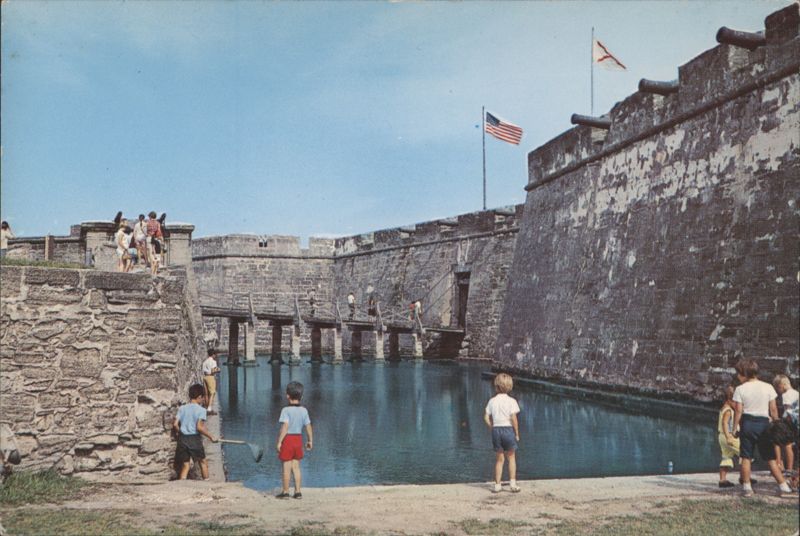 Castillo de San Marcos Fort, St. Augustine, FL Florida