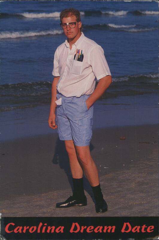 Carolina Dream Date - Man in Glasses on Beach Mike Marsala