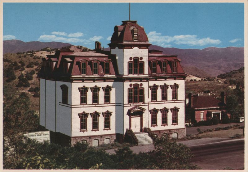 Fourth Ward School, Virginia City, Nevada D. Noble