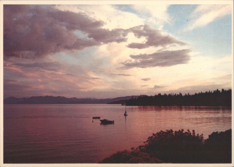 Early Morning on Lake Tahoe Nevada