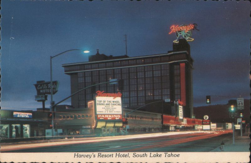 Harvey's Resort Hotel, Top of the Wheel Dining, South Lake Tahoe Nevada
