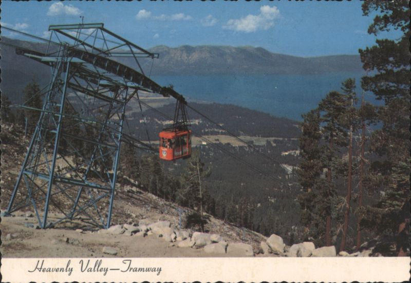 Heavenly Valley Tramway, Lake Tahoe Nevada HUBERT A. LOWMAN