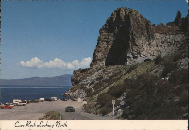 Cave Rock Looking North, Lake Tahoe Nevada Hubert A. Lowman