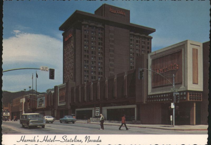Harrah's Hotel - Lake Tahoe Stateline Nevada Hubert A. Lowman