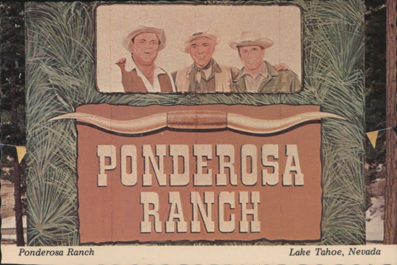Ponderosa Ranch, Bonanza TV Series, Lake Tahoe, Nevada