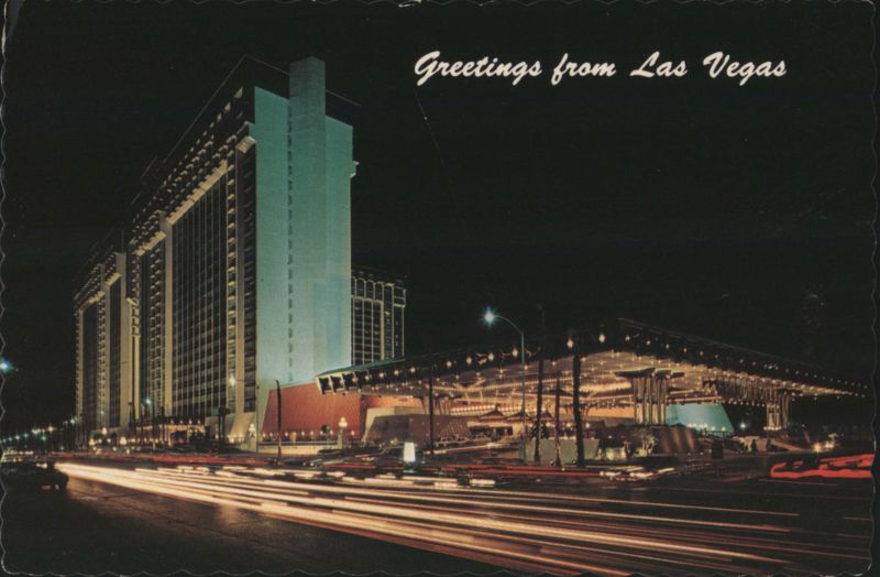 MGM Grand Hotel at Night, Las Vegas Nevada