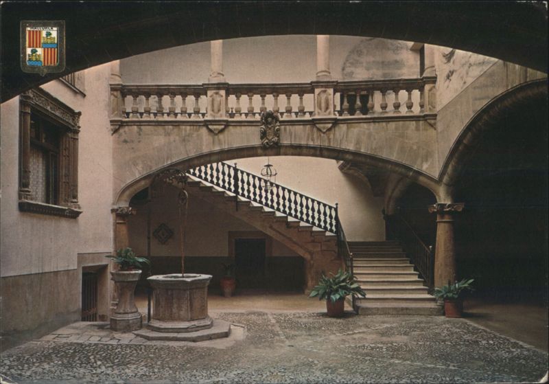 Palma Mallorca Manorial House Courtyard Grand Staircase Spain