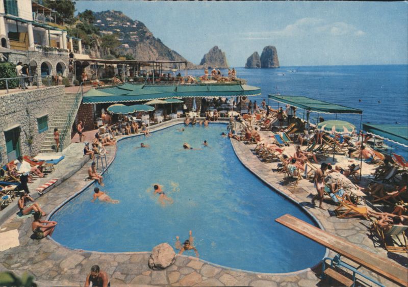 Marina Piccola, The Sea Song Pool Capri Italy