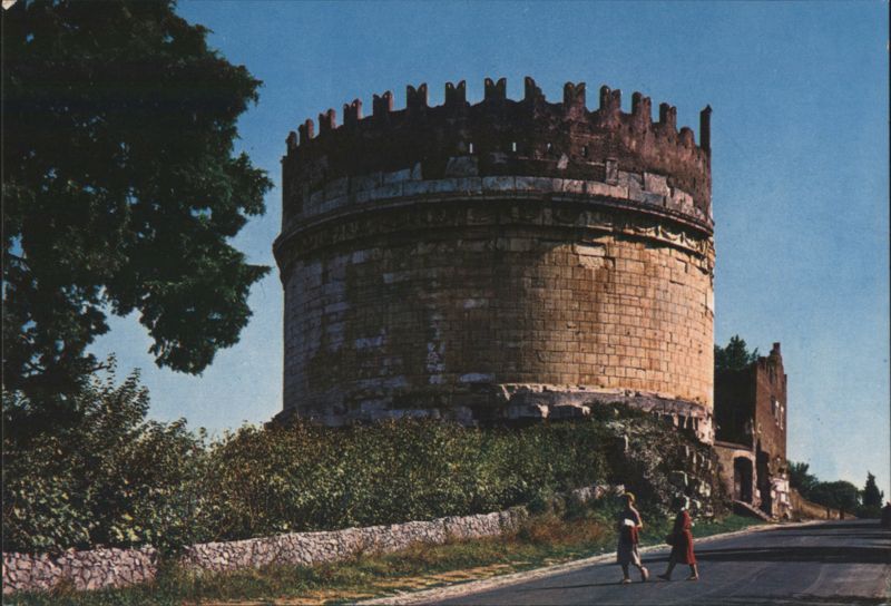 Tomb of Cecilia Metella, Rome Italy