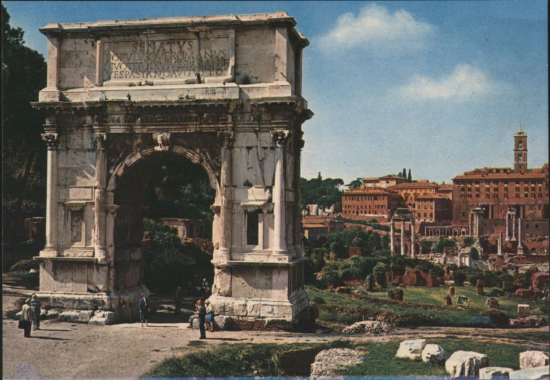 Arch of Titus, Roman Forum, Rome Italy