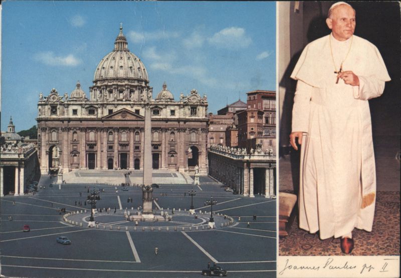 St. Peter's Basilica & Square, Pope John Paul II, Vatican City