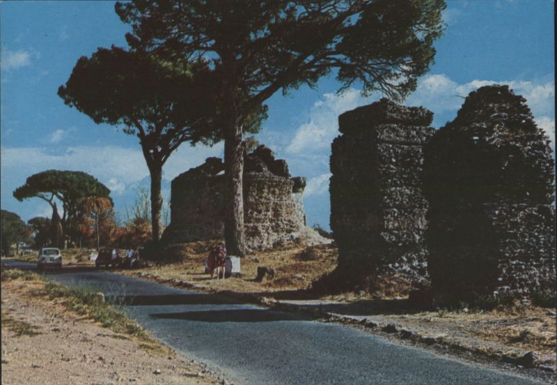 Ancient Appian Way, Rome Italy