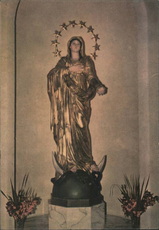 The Blessed Virgin of the Founder Statue, Rome Italy