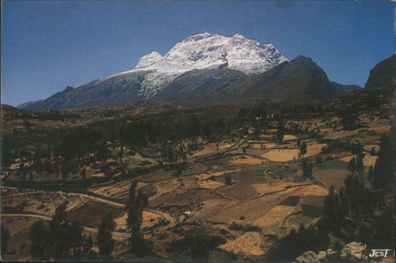 Nevado Huascarán from Llipta-Shilla, Callejón de Huaylas Carhuaz Ancash Peru