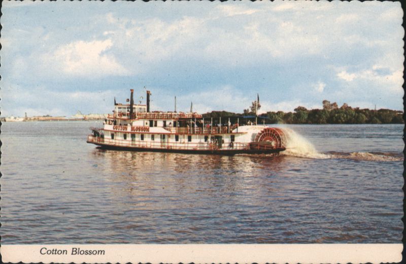 Cotton Blossom Stern Wheeler, New Orleans Louisiana