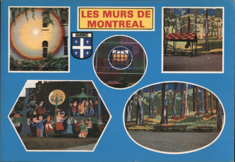 Montreal Murals - Artworks and Scenes Montréal QC Canada