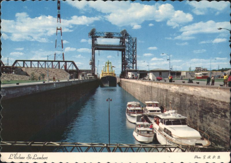 St. Lambert Lock, St. Lawrence Seaway, Montreal