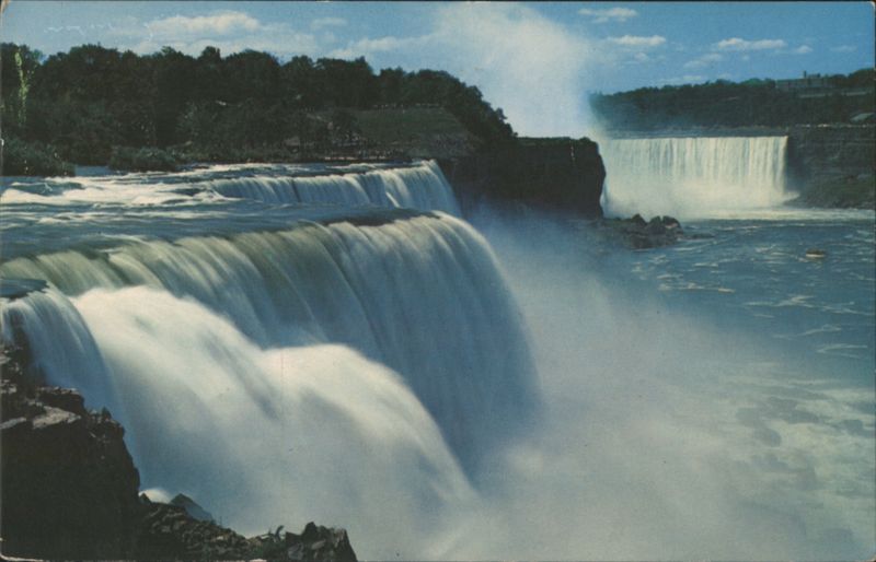American & Horseshoe Falls, Niagara Falls Canada Misc. Canada