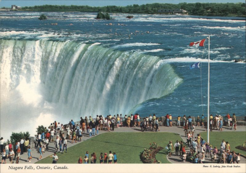 Niagara Falls Horseshoe Falls, Ontario Canada E. Ludwig