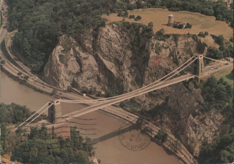 Clifton Suspension Bridge, River Avon & The Observatory United Kingdom