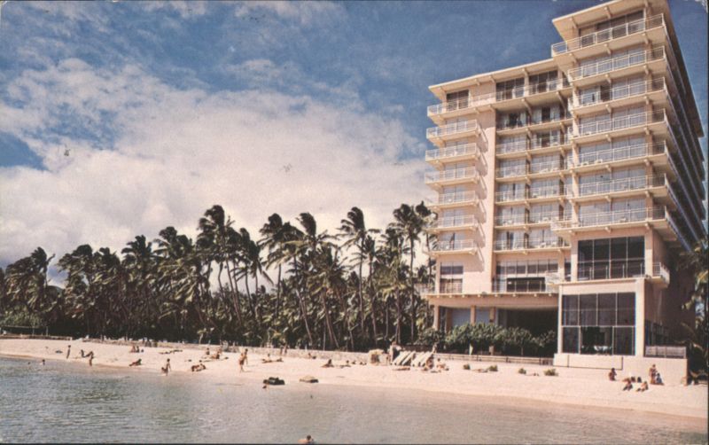 KAIMANA BEACH HOTEL, lovely beach, Honolulu, HI Hawaii
