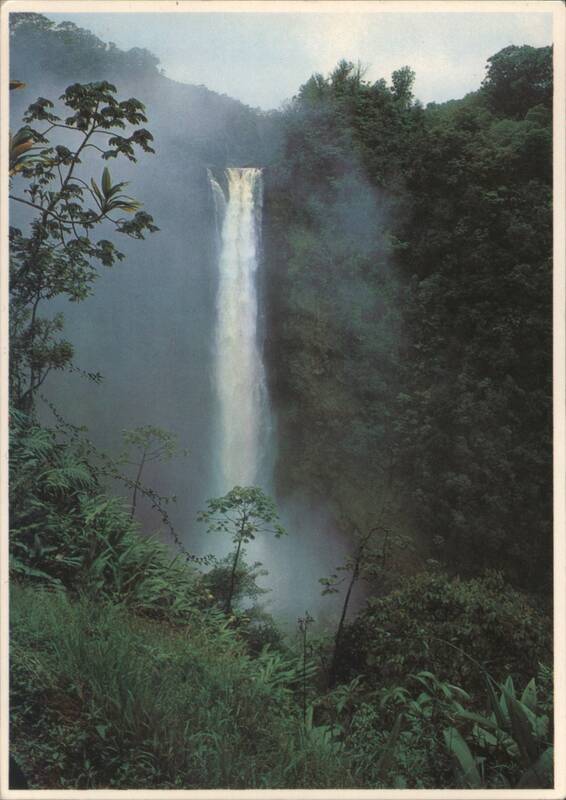 Akaka Falls, Thundering 420 feet, Hilo, Hawaii A. Sylvain