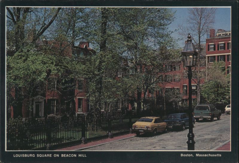Louisburg Square, Beacon Hill, Residential Neighborhood