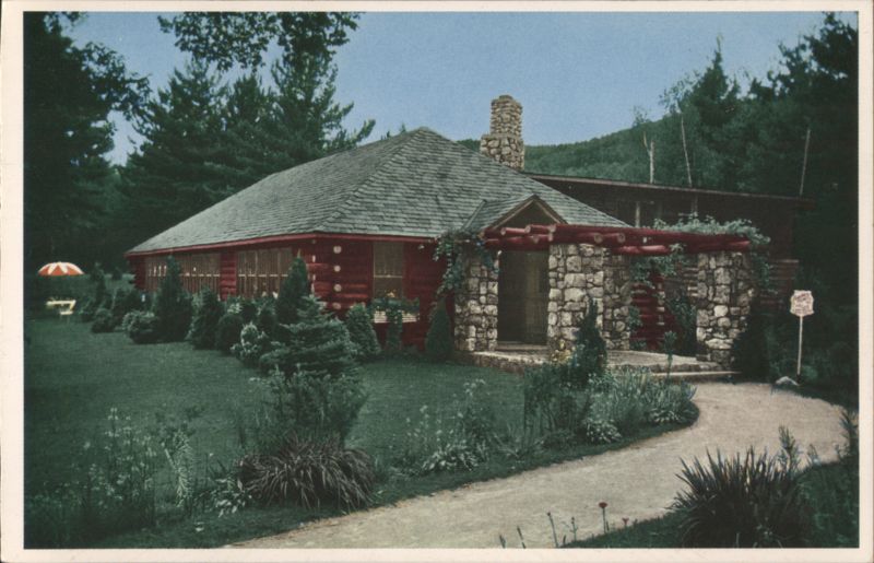 Entrance Building, Polar Caves, White Mountains, NH New Hampshire