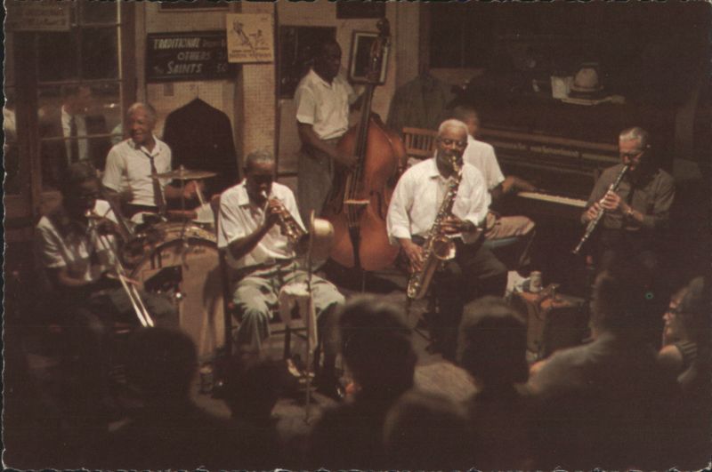 Preservation Hall Kid Thomas Band New Orleans Jazz Louisiana