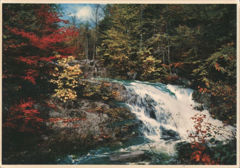 Waterfall, Morris County, New Jersey Autumn