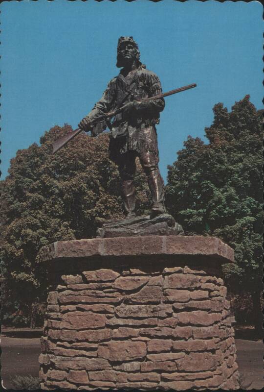 Daniel Boone Statue - Famous American Pioneer and Trail Blazer