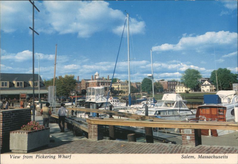 Pickering Wharf, Salem Harbor, Massachusetts James Blank