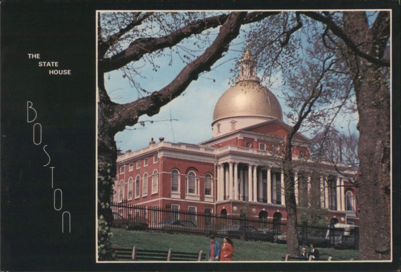 The State House, Golden Dome, Freedom Trail Boston Massachusetts
