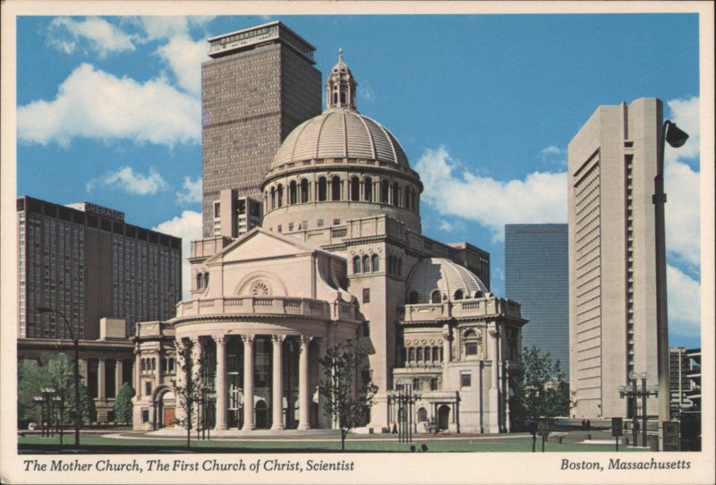 The Mother Church, The First Church of Christ, Scientist Boston Massachusetts
