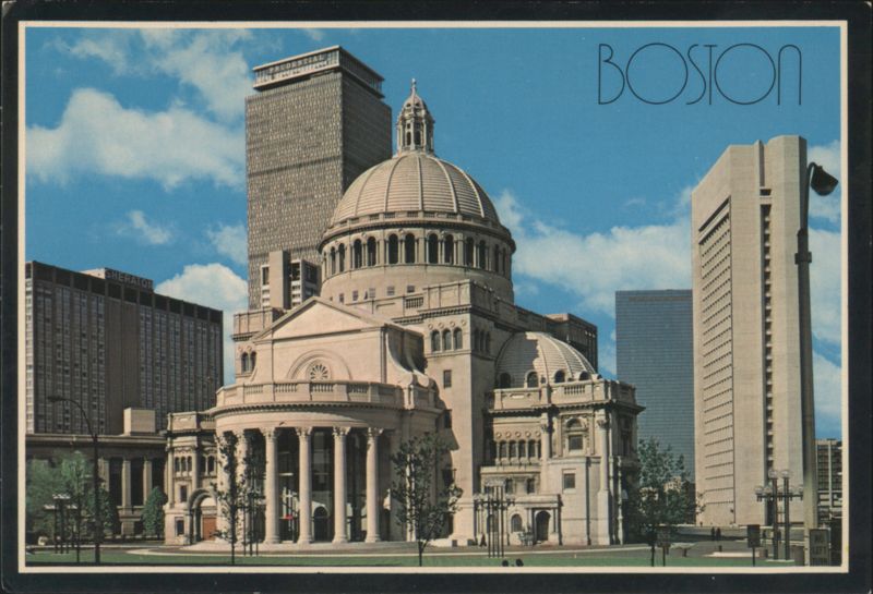 The Mother Church, First Church of Christ, Scientist, Boston Massachusetts