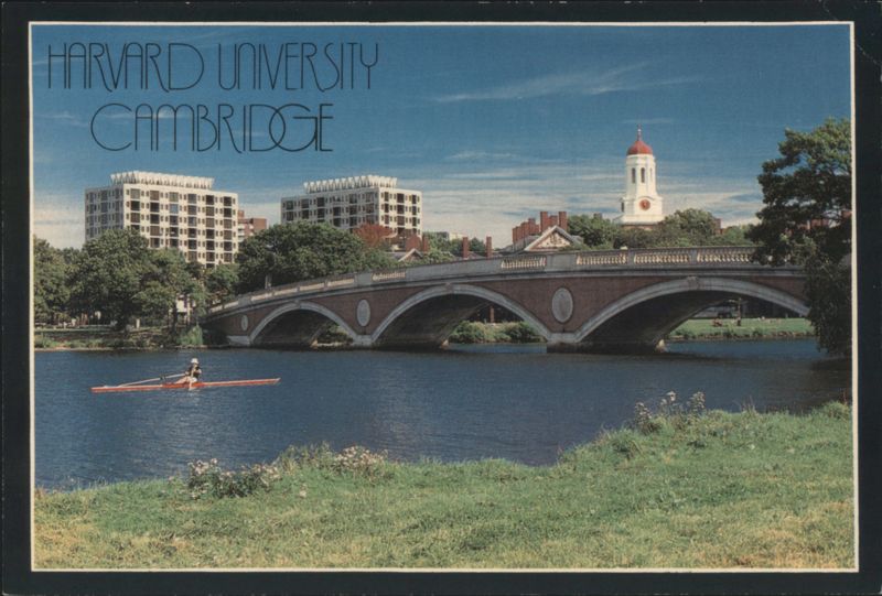 Harvard University, Weeks Footbridge, Charles River