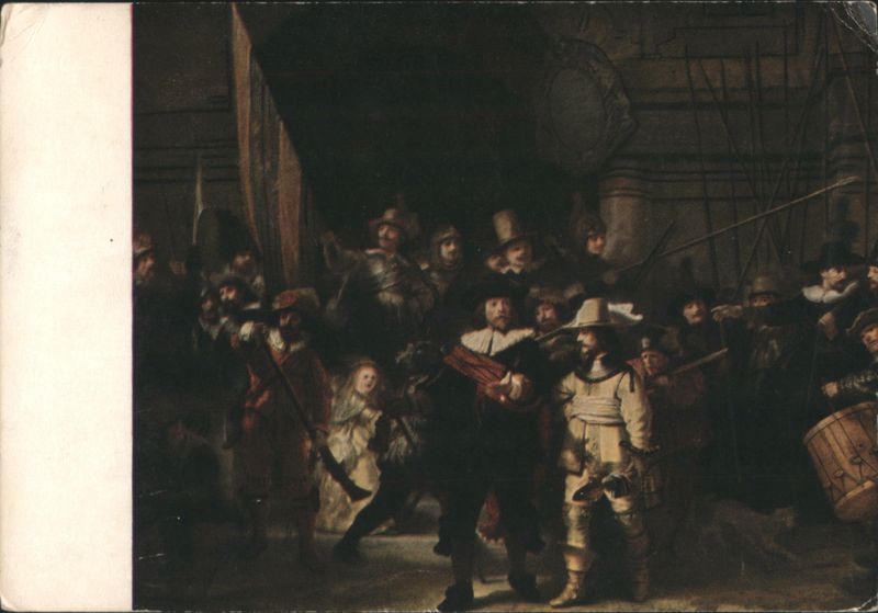 Rembrandt's The Night Watch, Rijksmuseum Rembrandt van Rijn