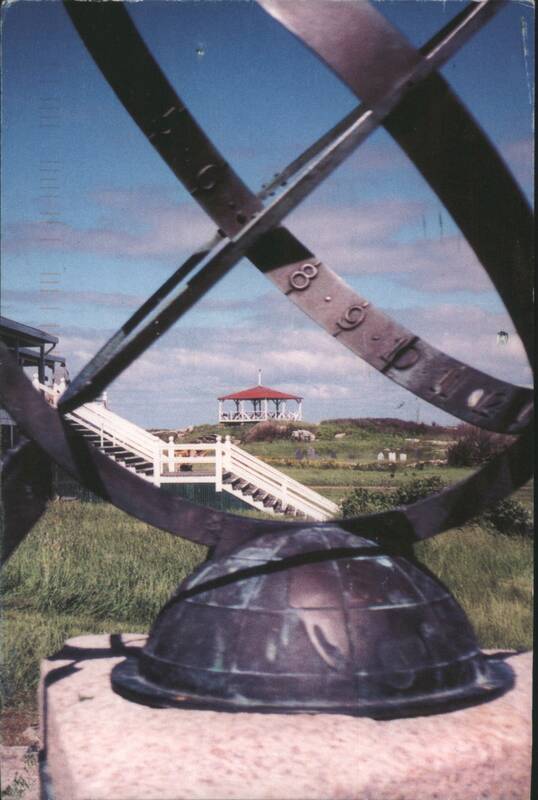 Bonnie McCallum Sundial, Summer House, Star Island New Hampshire