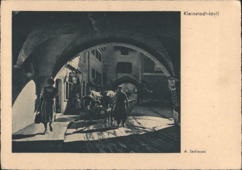 Kleinstadt-Idyll A. Sedlacek Photographic Art