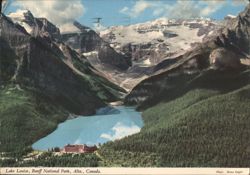 Lake Louise, Banff National Park, Alberta, Canada Postcard