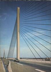 Ebert Bridge, Cable-Stayed Design Postcard