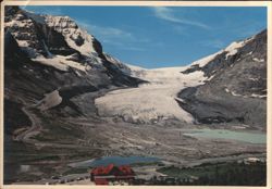 Athabasca Glacier, Columbia Icefield, Canadian Rockies Postcard