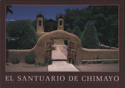 El Santuario de Chimayo Postcard