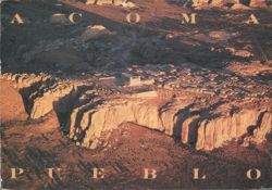 Acoma Pueblo, Sky City, Albuquerque, New Mexico Postcard