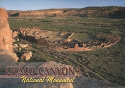 Pueblo Bonito Chaco Canyon National Monument Postcard