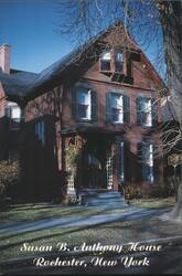 Susan B. Anthony House, Rochester, NY Postcard